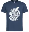 Чоловіча футболка Peace love music guitar Темно-синій Чоловіча футболка Peace love music guitar Темно-синій фото