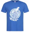 Чоловіча футболка Peace love music guitar Яскраво-синій Чоловіча футболка Peace love music guitar Яскраво-синій фото
