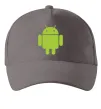 Кепка ANDROID Сірий фото