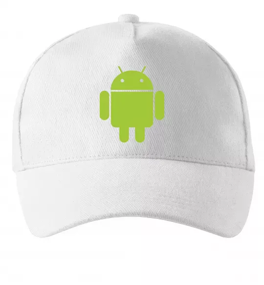 Кепка ANDROID Білий фото