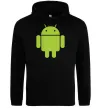 Жіноча толстовка (худі) ANDROID Чорний фото