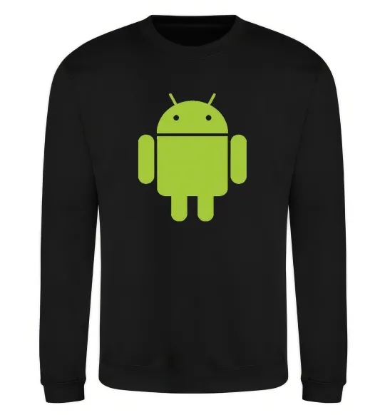 Свитшот ANDROID Черный фото