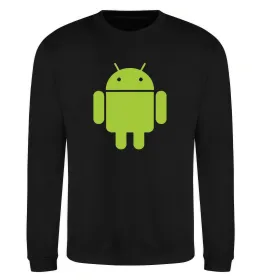 Світшот ANDROID Чорний фото