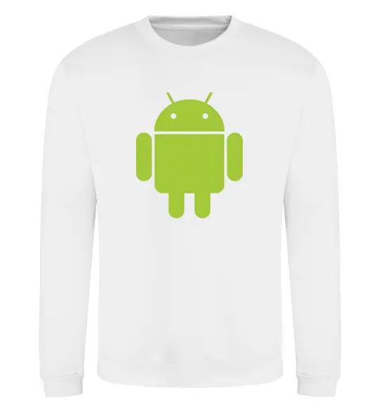 Свитшот ANDROID Белый фото