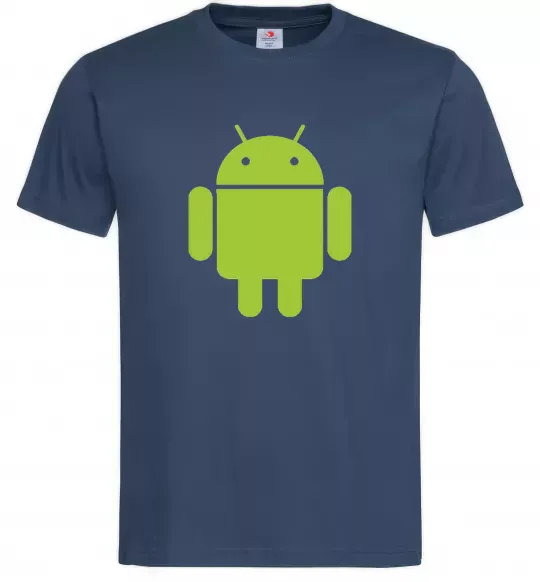 Мужская футболка ANDROID Темно-синий фото