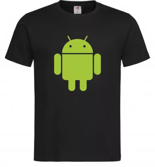 Мужская футболка ANDROID Черный фото