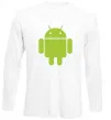Лонгслів ANDROID Білий фото