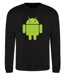 Свитшот ANDROID Черный фото