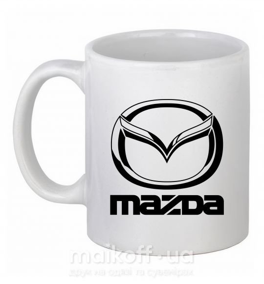 Чашка керамическая MAZDA Белый фото