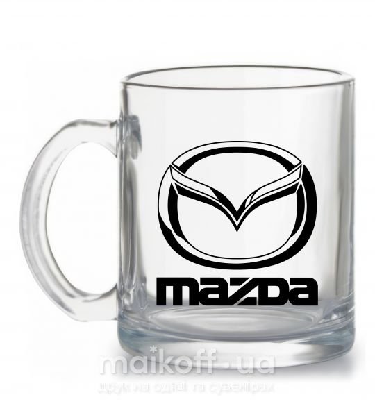 Чашка стеклянная MAZDA Прозрачный фото