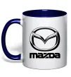 Чашка с цветной ручкой MAZDA Глубокий темно-синий Чашка с цветной ручкой MAZDA Глубокий темно-синий фото
