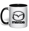 Чашка с цветной ручкой MAZDA Черный Чашка с цветной ручкой MAZDA Черный фото