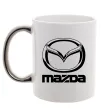 Чашка с цветной ручкой MAZDA Серебро Чашка с цветной ручкой MAZDA Серебро фото