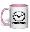 Чашка с цветной ручкой MAZDA Нежно розовый Чашка с цветной ручкой MAZDA Нежно розовый фото