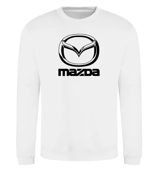 Світшот MAZDA Білий фото