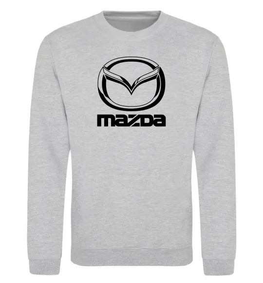 Світшот MAZDA Сірий меланж фото