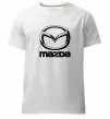 Чоловіча преміум футболка MAZDA Білий фото