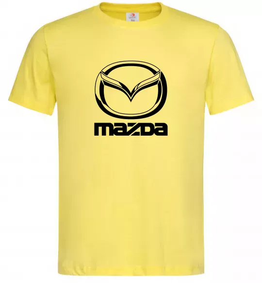 Чоловіча футболка MAZDA Лимонний фото