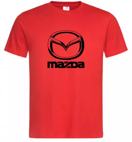 Чоловіча футболка MAZDA Червоний фото