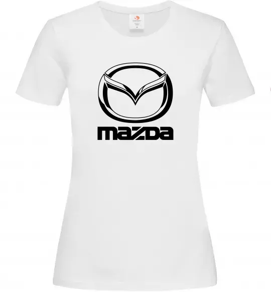 Жіноча футболка MAZDA Білий фото