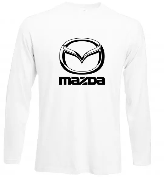Лонгслив MAZDA Белый фото