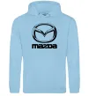 Женская толстовка (худи) MAZDA Голубой фото