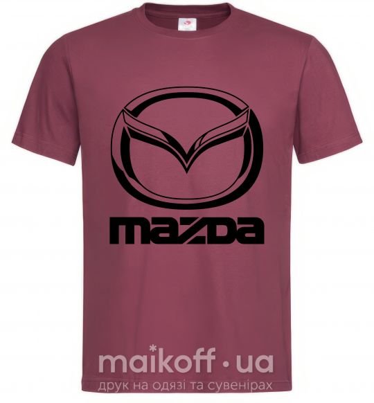Чоловіча футболка MAZDA Бордовий фото