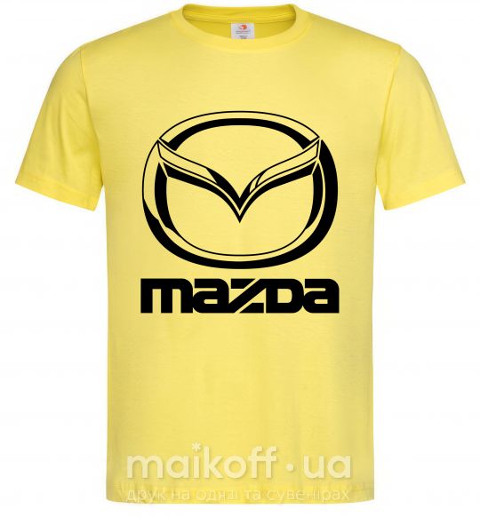 Чоловіча футболка MAZDA Лимонний фото