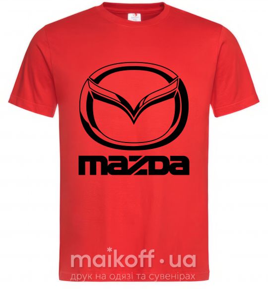 Чоловіча футболка MAZDA Червоний фото