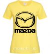 Жіноча футболка MAZDA Лимонний фото