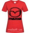 Жіноча футболка MAZDA Червоний фото