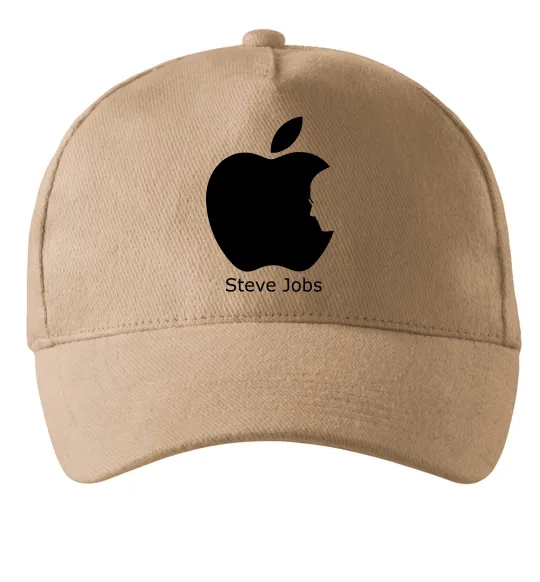 Кепка STEVE JOBS Пісочний фото