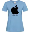 Женская футболка STEVE JOBS Голубой фото