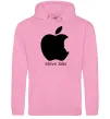 Мужская толстовка (худи) STEVE JOBS Розовый фото