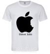 Мужская футболка STEVE JOBS Белый фото