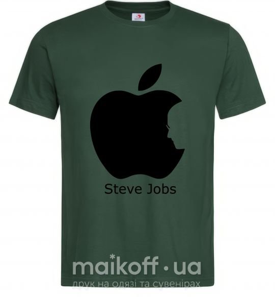 Чоловіча футболка STEVE JOBS Темно-зелений фото