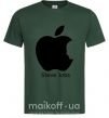Мужская футболка STEVE JOBS Темно-зеленый фото