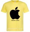 Мужская футболка STEVE JOBS Лимонный фото