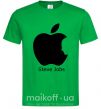 Мужская футболка STEVE JOBS Зеленый фото