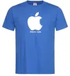 Мужская футболка STEVE JOBS Ярко-синий фото