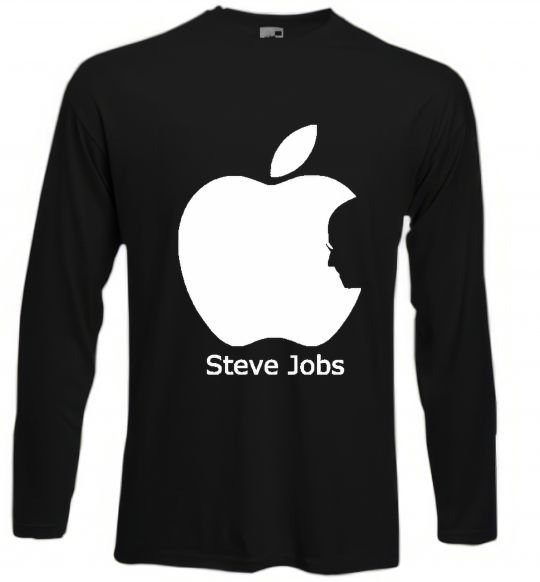 Реглан STEVE JOBS Чорний фото