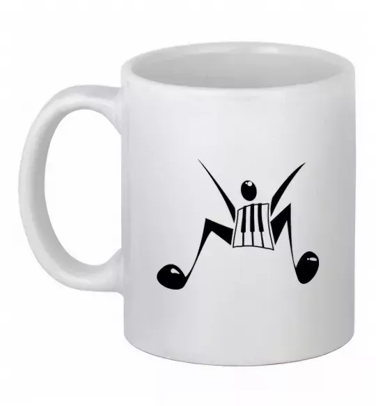 Чашка керамічна MUSICMAN Білий фото
