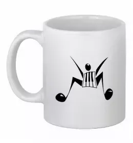 Чашка керамическая MUSICMAN Белый фото