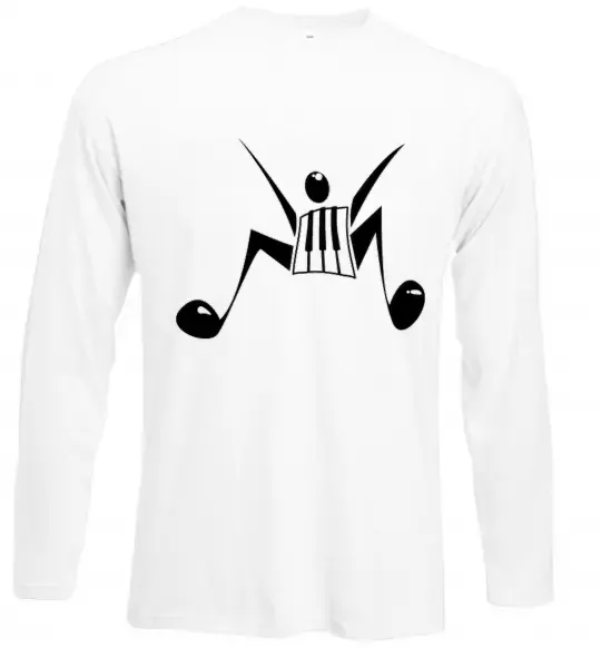 Лонгслив MUSICMAN Белый фото