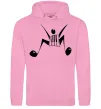 Мужская толстовка (худи) MUSICMAN Розовый фото