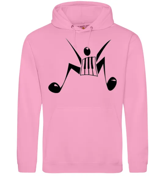 Женская толстовка (худи) MUSICMAN Розовый фото