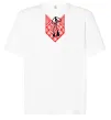 Футболка Оверсайз Red embroidery ВИШИВКА Білий фото