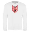 Світшот Red embroidery ВИШИВКА Білий фото