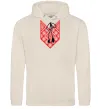 Мужская толстовка (худи) Red embroidery ВИШИВКА Таш фото