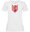Женская футболка Red embroidery ВИШИВКА Белый фото